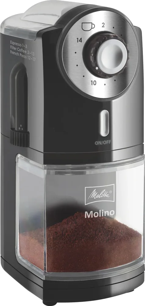 Melitta Molino 1019-02 - Molinillo de Café Eléctrico