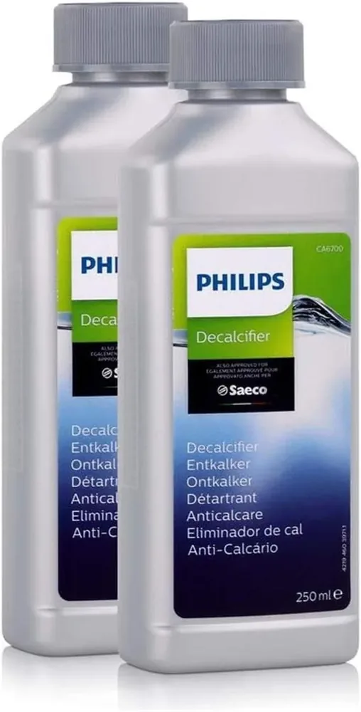 Philips Saeco Descalcificador para Cafetera Espresso, 2x250ml